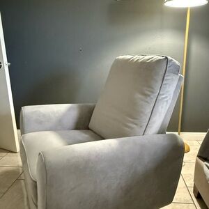 Elegant Gray Armchair
